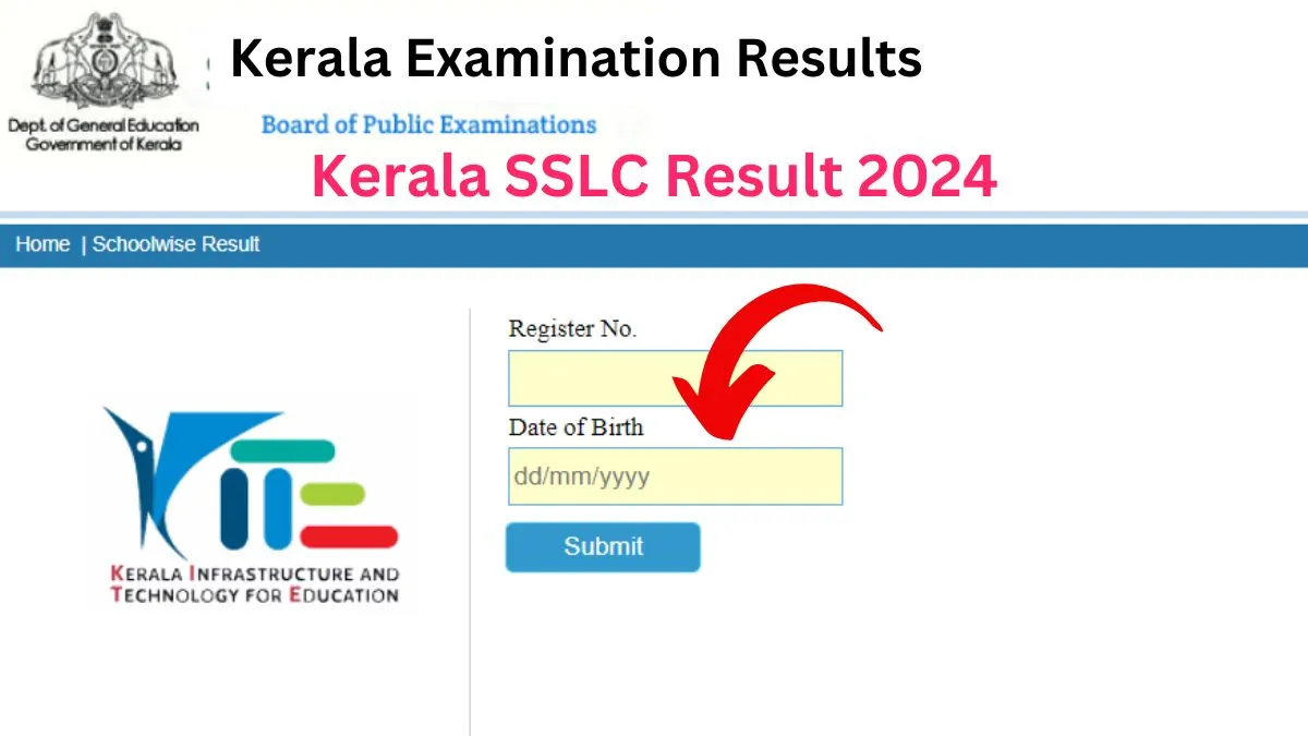 Kerala SSLC Result 2024 Date and Time, Direct Linkkeralaresults.nic.in